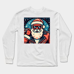 Funky Santa's Coming To Town Long Sleeve T-Shirt